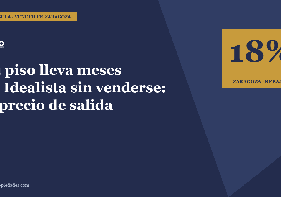Portada del artículo · Tu piso lleva meses en Idealista sin venderse en Zaragoza: por qué (y qué hacer) · Lauco Propiedades