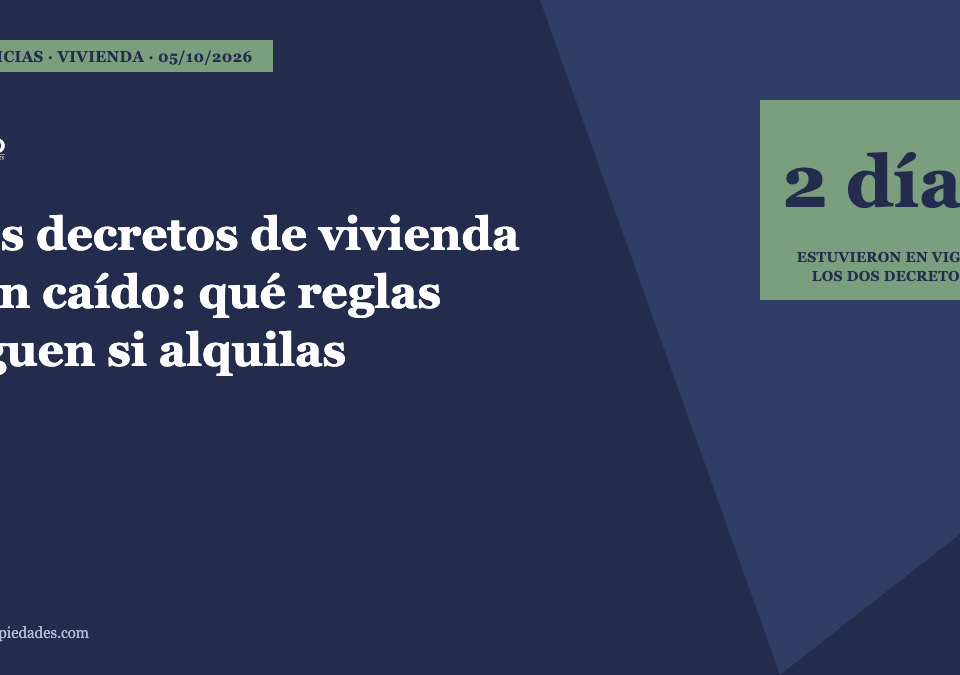 Portada · Los decretos de vivienda han caído: qué reglas siguen vigentes si tienes un piso alquilado en Zaragoza · Lauco Propiedades